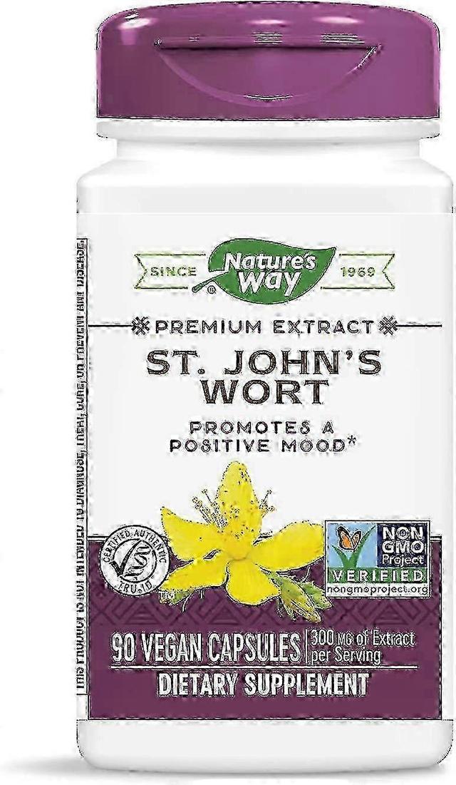 Nature's way st. john's wort standardized, capsules, 90 ea on Productcaster.