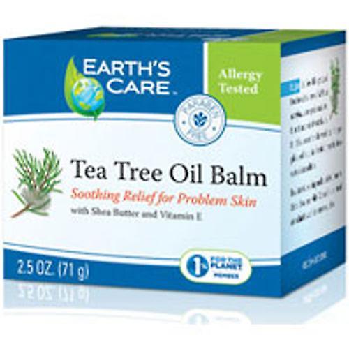 Earth's Care Tea Tree Oil Balm 100% Natural, 2.5 OZ (Pack of 1) on Productcaster.