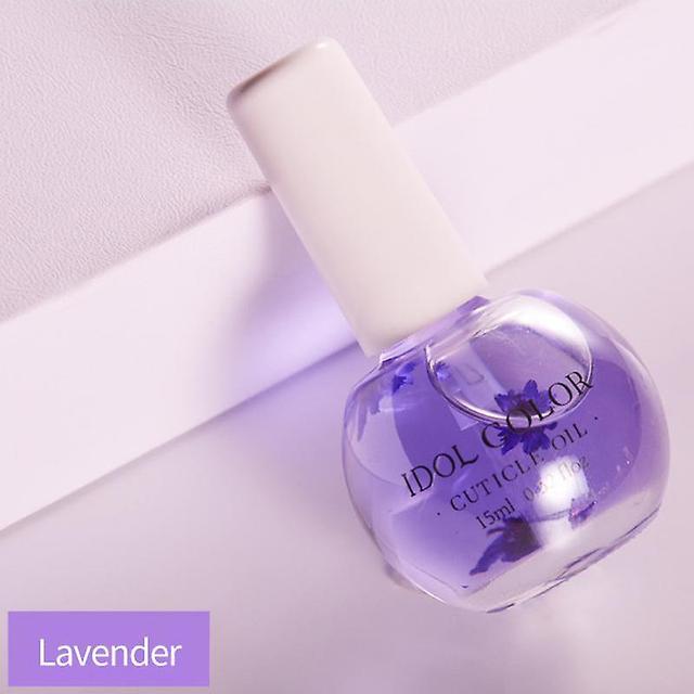 15ml Bottle Of Nail Oil Pen, Dry Flower Supply, Nutritional Repair, Agail Prevention, Edge Care Tool Lavender on Productcaster.