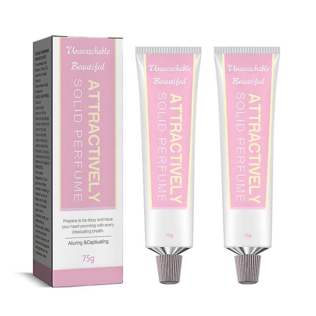 75g Solid-state Perfumes High Appealing Pheromone Fragrance Balm For Female 2pcs on Productcaster.