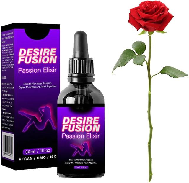 DesireFusion Passion Elixir, Happy Hormone Drops for Women, Increases Sensitivity and Pleasure, Boosts Energy Levels, Promotes Relaxation, Improves... on Productcaster.