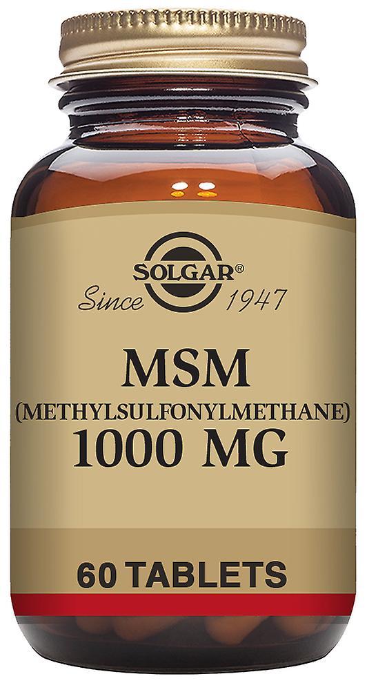 Solgar Msm Metylsulfonylmethane 1000mg 60 Kapsler on Productcaster.