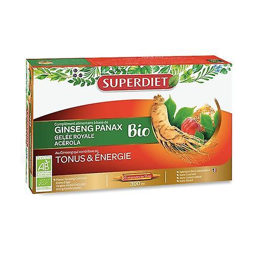 Super Diet Ginseng - royal jelly - acerola 20 ampoules on Productcaster.