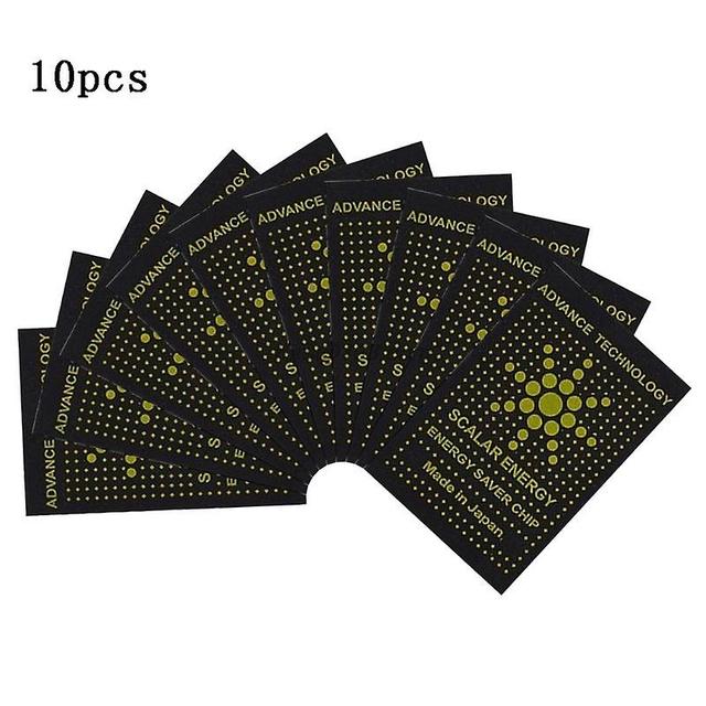 Quikhome 10pcs Emr Scalar Energy Phone Sticker Anti Radiation Chip Shield Paster Laptop Anti Emp Emf Bescherming voor zwangere vrouw T3 on Productcaster.