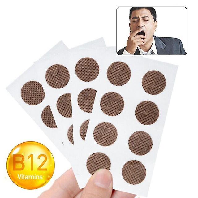 Lonfdy 24/40/80pcs Vitamin B12 Patch Prevent Anemia Body Care Stickers Improve Anemia Treat Nervous System Disorders 40Pcs in 5sheets on Productcaster.