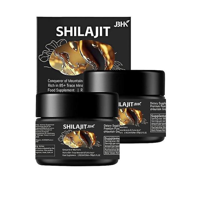 2kpl Himalajan Shilajit-hartsia 50g, 100% puhdasta, laboratoriotestattua, turvallisinta ja tehokkainta on Productcaster.