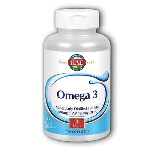 Kal Omega 3, 120 Cápsulas Blandas (Pack de 6) on Productcaster.