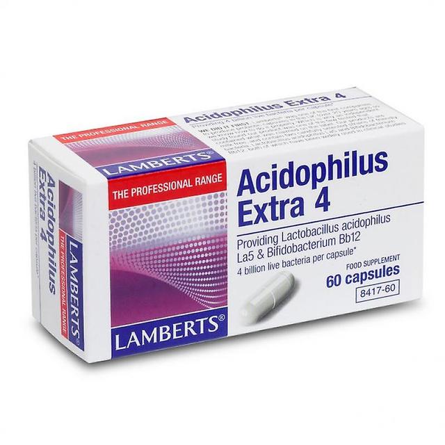 Lamberts acidophilus extra 4 kapsuly 60 (8417-60) on Productcaster.