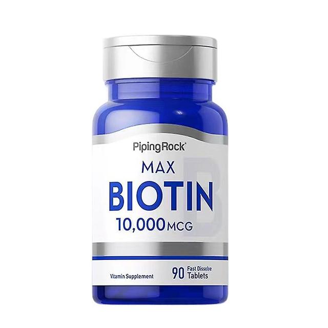 Vorallme 90 Pills Biotin 10000mcg Vitamin H Health Food Nourishing Protecting Hair Preventing Hair Loss Follicular Hair Free Shipping on Productcaster.