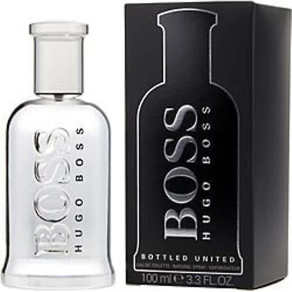 BOSS BOTTLED UNITED by Hugo Boss EDT SPRAY 3.3 OZ For Men Mint on Productcaster.