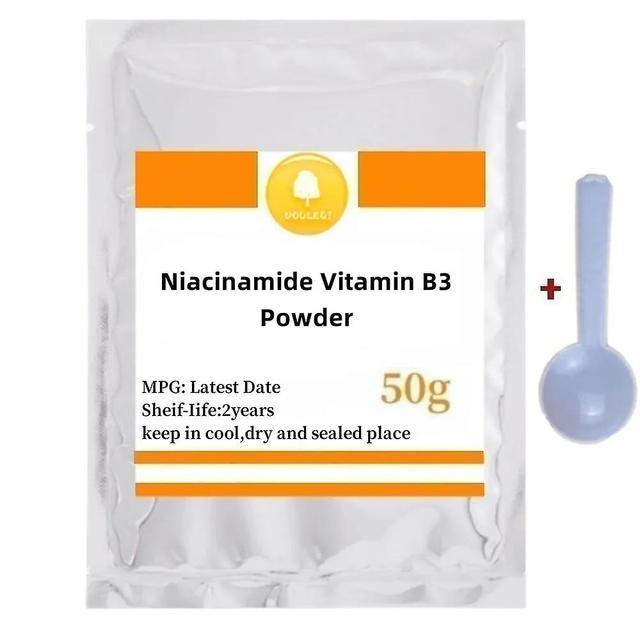 Venalisa 50gram-1kg 100% Niacinamide Vitamin B3 Powder Can Apply Face Beautiful White Action Nicotinamide/niacinamide 50 Gram on Productcaster.