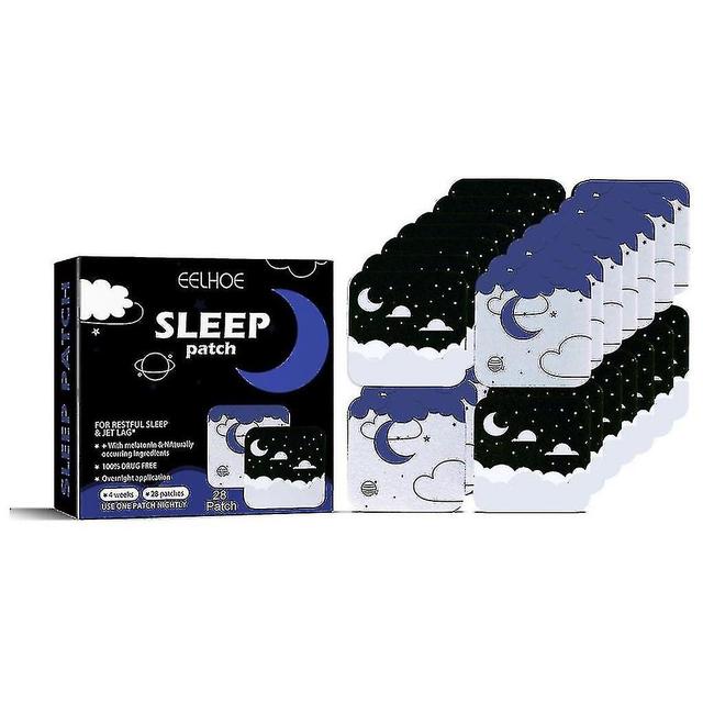 28pcs Safe Sleep Aid Patch für Erwachsene Natürliches Schlaf- und Ruhepflaster on Productcaster.