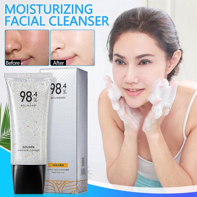 Flye Gold Amino CleanserGentle CleansingNo TightnessOil Control Cleanser Flye4461 A Free Size on Productcaster.