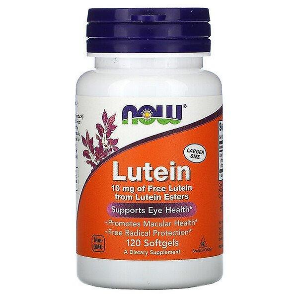 Now Foods, Lutein, 10 mg, 120 Softgels on Productcaster.