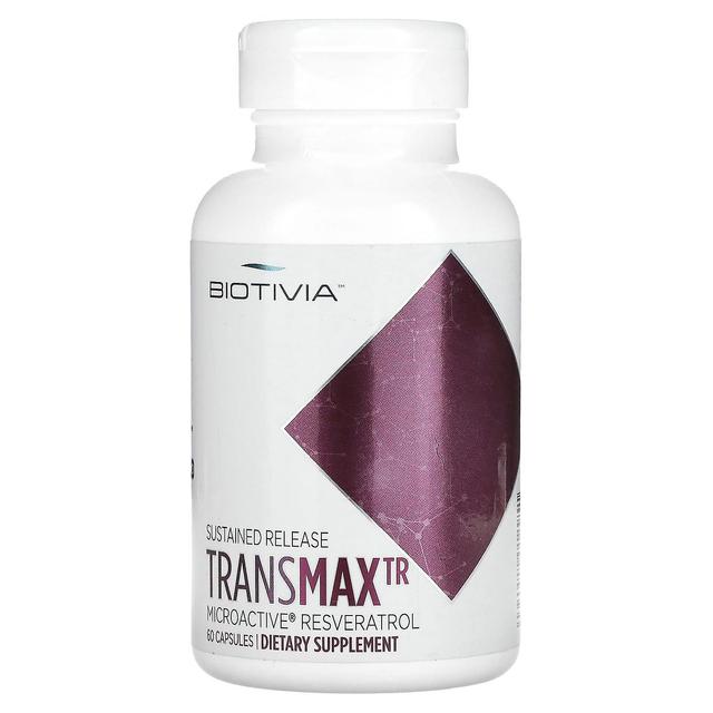 Biotivia, TransmaxTR, MicroActive-Resveratrol, 60 Capsules on Productcaster.