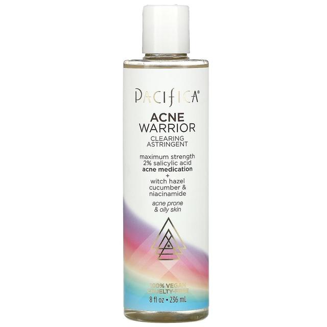 Pacifica, Acne Warrior, Limpeza Adstringente, Força Máxima, 8 fl oz (236 ml) on Productcaster.