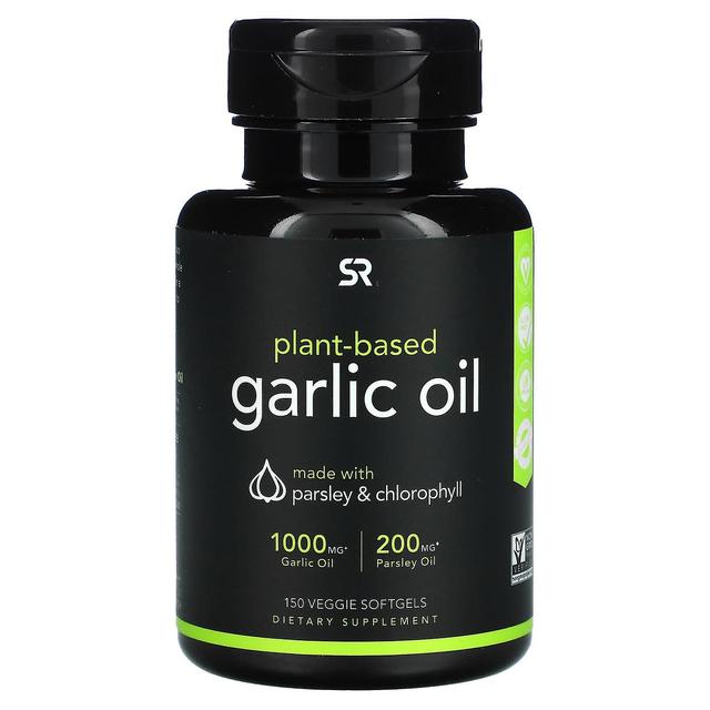 Sports Research, Plant-Based Garlic Oil with Parsley & Chlorophyll, 150 Veggie Softgels on Productcaster.