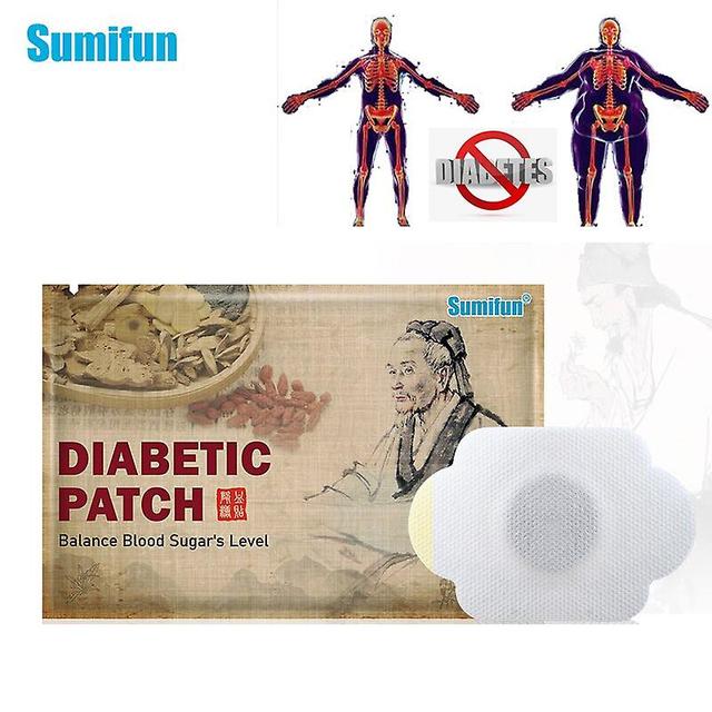 Coscelia Sumifun 120 Pcs Diabetic Patch Medical Herbal Plaster Stabilizes K05101 Blood Sugar Level Reduce Glucose Content Balance Stick 120pcs 20bags on Productcaster.