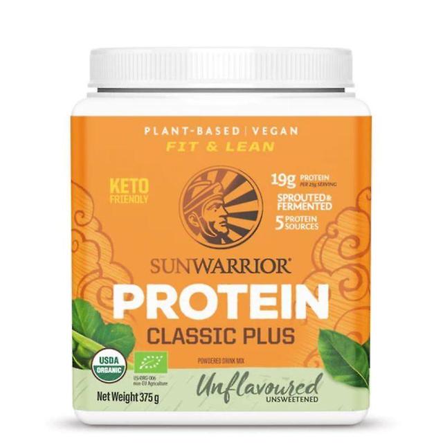 Sunwarrior Classic Plus Protein Unflavoured 375g on Productcaster.