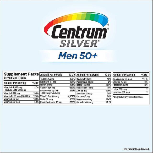 Centrum Silver Men's - 250 on Productcaster.