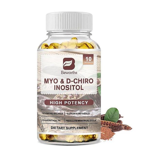 Inositol & D-chiro Inositol Blend | Most Beneficial 40:1 Ratio | Female Hormone Balance & Healthy Ovarian Function Support Tib 10pcs on Productcaster.