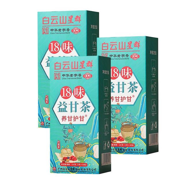 18 Flavors of Liver Protection Tea Chinese Liver Nourishing Tea, Natural Herbal Tea, Nourish The Liver and Protect The Liver 3boxes on Productcaster.