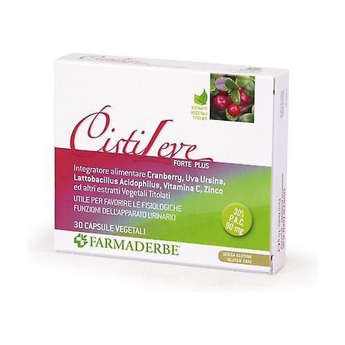 Farmaderbe Cistileve Forte Plus 30 capsules on Productcaster.