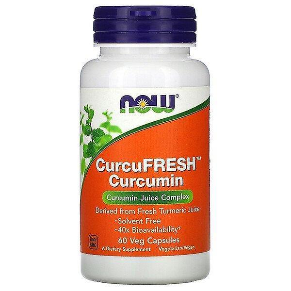 Now Foods, CurcuFresh Curcumin, 60 Veg Capsules on Productcaster.