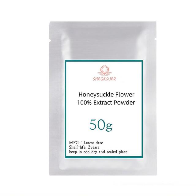 Jinzhaolai 50-1000g Flor de madressilva, madressilva dourada e prateada, Lonicera Japonica 100g on Productcaster.