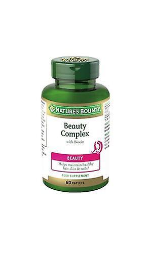 Natures Bounty Complexo de beleza da natureza com biotina anos 60 on Productcaster.