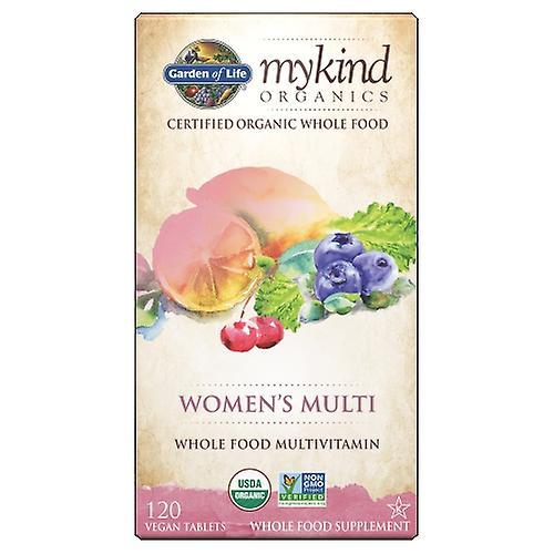 Garden of Life mykind Organics Womens Multi, 120 Tabs (Paquet de 4) on Productcaster.