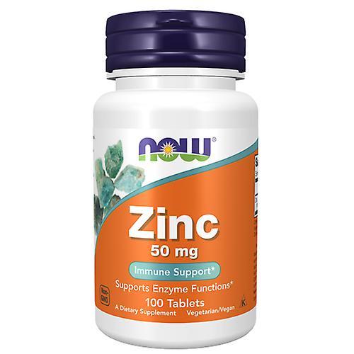 Now Foods Zinc,50 mg,100 Tabs (Pack of 2) on Productcaster.