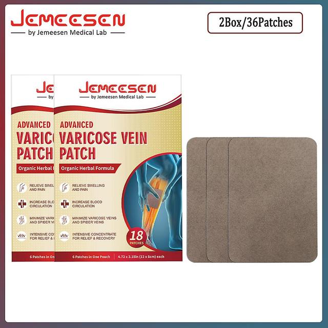 Jemeesen-patches voor geavanceerde spataderen, pasta op basis van planten, eliminatie van spataderen, vasculitis en flebitis, spin, 18 stuks, 54 ta... on Productcaster.