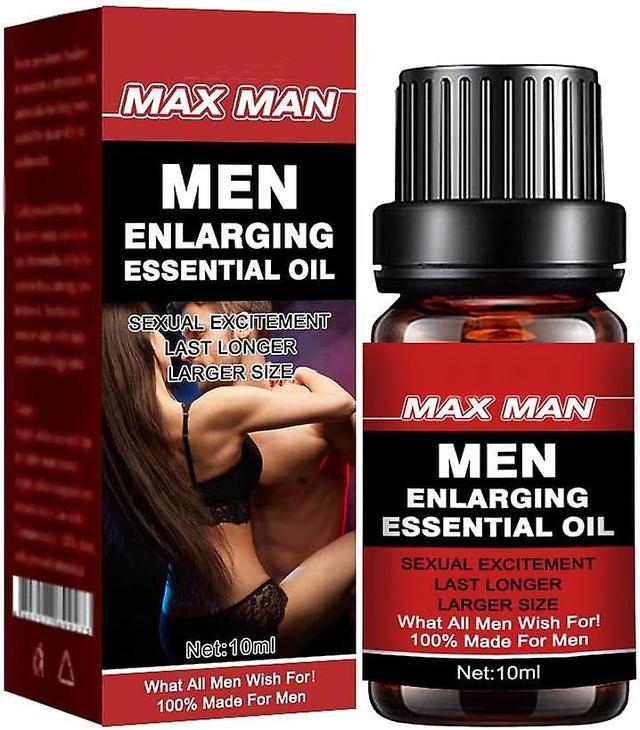 Frusde Men Massage Oil For Sex, Sexual Enhancement Erection Cream Penisgrowth Oil Longer Thick Energy Massage Essential Oil Strength 1pcs on Productcaster.