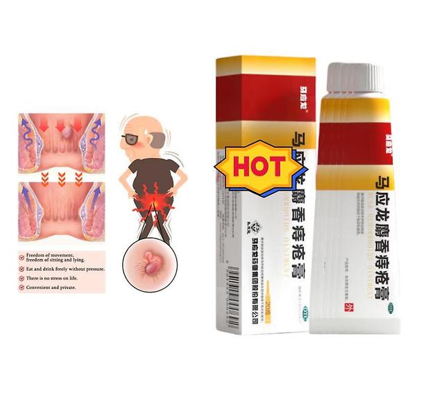 Hemorrhoids Cream Repairs The Anus, Eliminates The Fleshy Balls Inside And Outside, Mixes Yuan Shu, Swelling, Itching And Pain Cream 5pcs*20g on Productcaster.