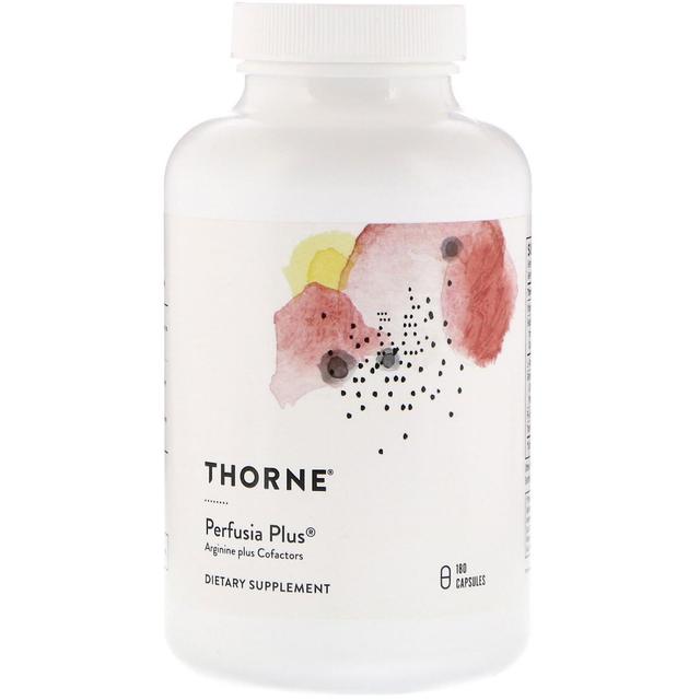 Thorne Research, Perfusia Plus, Arginine Plus Cofactors, 180 Capsule on Productcaster.