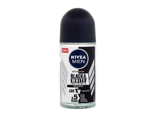 Nivea - Men Invisible For Black & White Original Deo Roll-On - For Men, 50 ml on Productcaster.