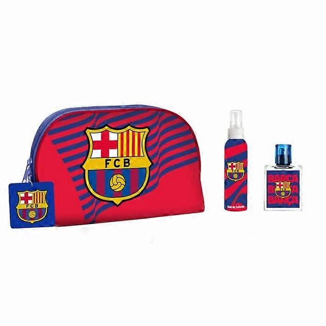 Fc barcelona eau de toilette spray 50ml set 3 pieces on Productcaster.