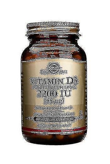 Solgar Vitamin D3 2200 IU Vegetable Capsules, 100 on Productcaster.