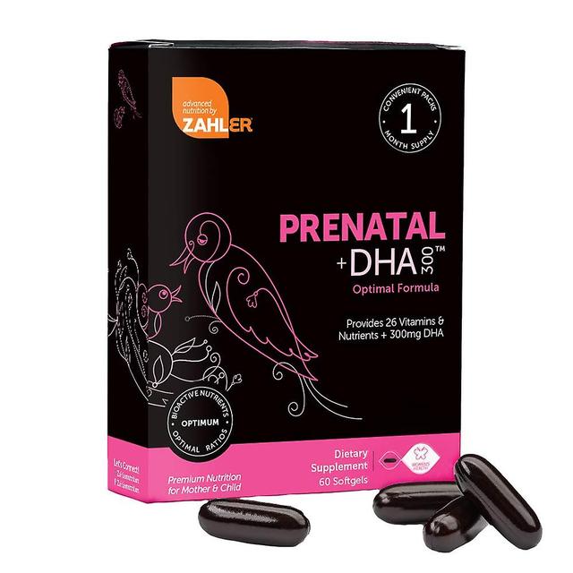 Zahler Prenatal Plus DHA 60 Count on Productcaster.