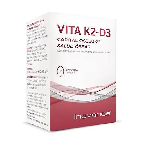 Inovance Vita K2+D3 60 softgels po 328,26 mg on Productcaster.