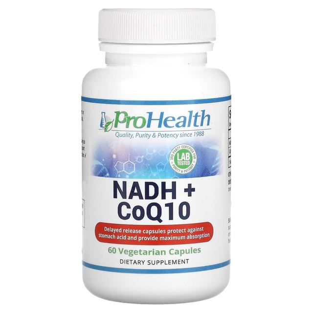 ProHealth Longevity ProHealth Longevità, NADH + CoQ10, 60 capsule vegetariane on Productcaster.