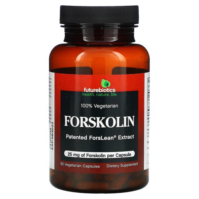 FutureBiotics, Forskolin, 25 mg, 60 Vegetariska kapslar on Productcaster.