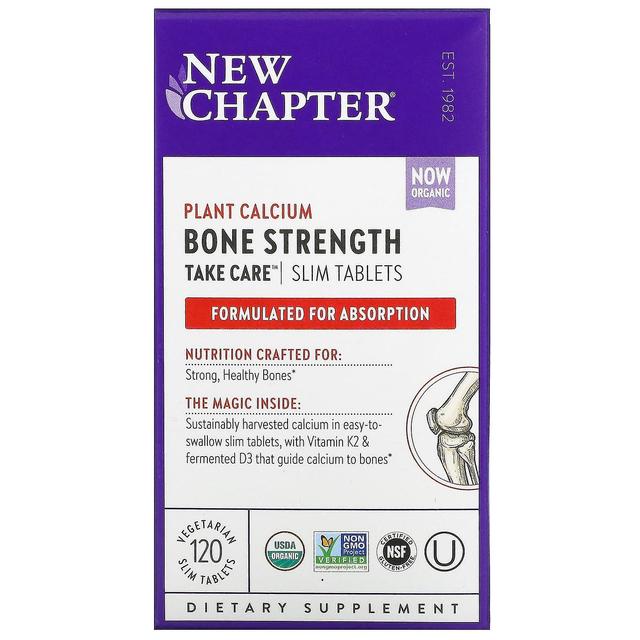 New Chapter, Bone Strength Take Care, 120 Vegetarian Slim Tablets on Productcaster.