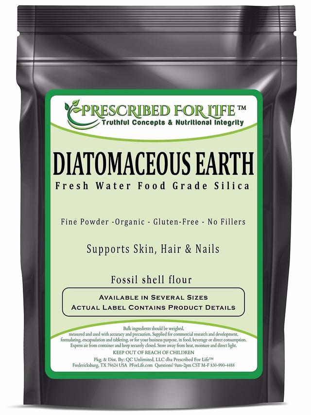 Prescribed For Life Terra de diatomaceous-sílica do produto comestível da água fresca (farinha de escudo fóssil) ING: pó orgânico 2 kg (4.4 lb) on Productcaster.