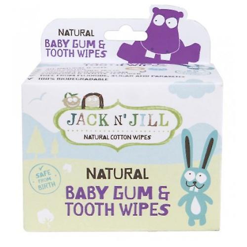 Jack N Jill Jack N' Jill Natural Baby Gum & Tooth Wipes, 25 Count (Pack of 1) on Productcaster.