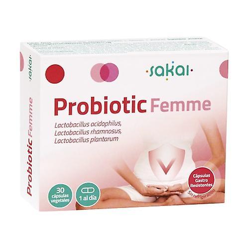 Sakai Probiotic Femme 30 capsules on Productcaster.