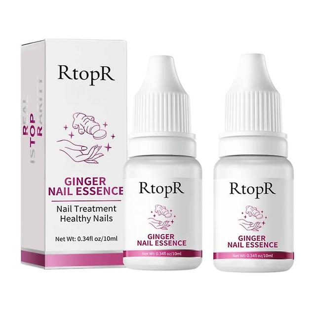 2Pcs Nagelpflege Ingwer Antibakterielles ätherisches Öl Antimykotische Infektion Nagel fördern Nagelwachstum Reparatur Behandlung Gesund on Productcaster.