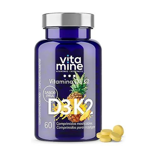 Herbora D3-vitamin og K2 60 tabletter on Productcaster.