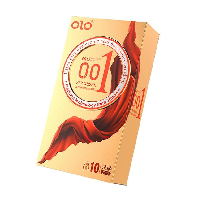 Olo Condom Acide Hyaluronique Sécurité Granules Fil 001 Produits Adultes Stimulation Sûr Et Golden Long Fight 10pcs on Productcaster.